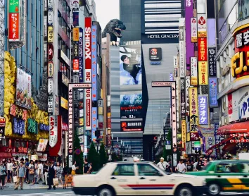 Centre de Shinjuku au Japon Shinjuku Shopping Tokyo Commerces