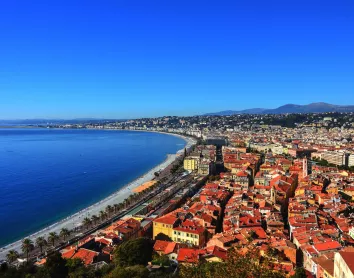 Nice Habitations Vue Mer Ciel Bleu